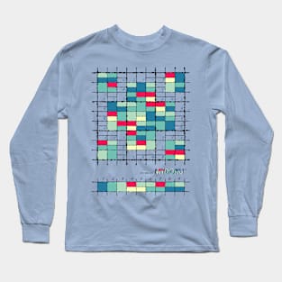 Mydoku_007_H001_006_F: Sudoku, Sudoku coloring, logic, logic puzzle, holiday puzzle, fun, away from screen Long Sleeve T-Shirt